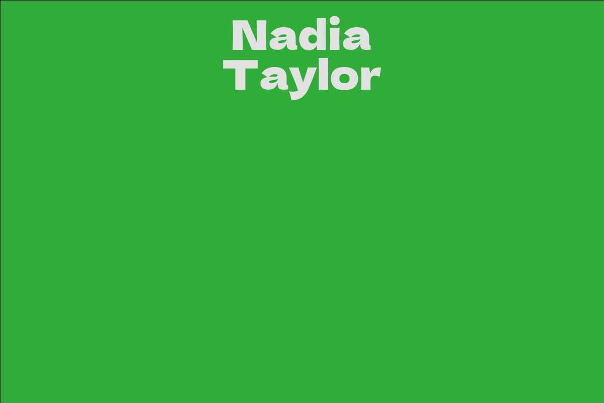 Nadia Taylor