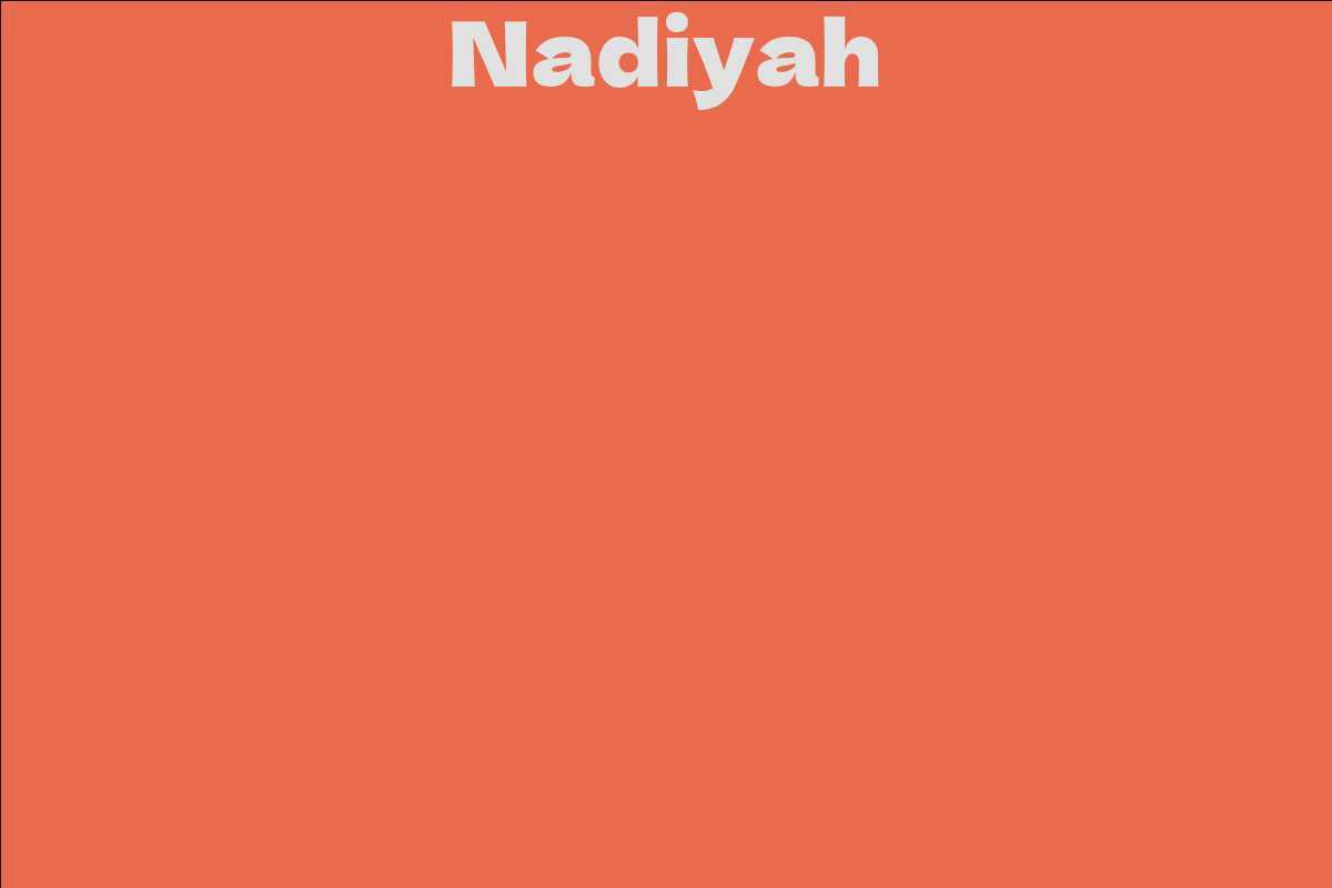 Nadiyah