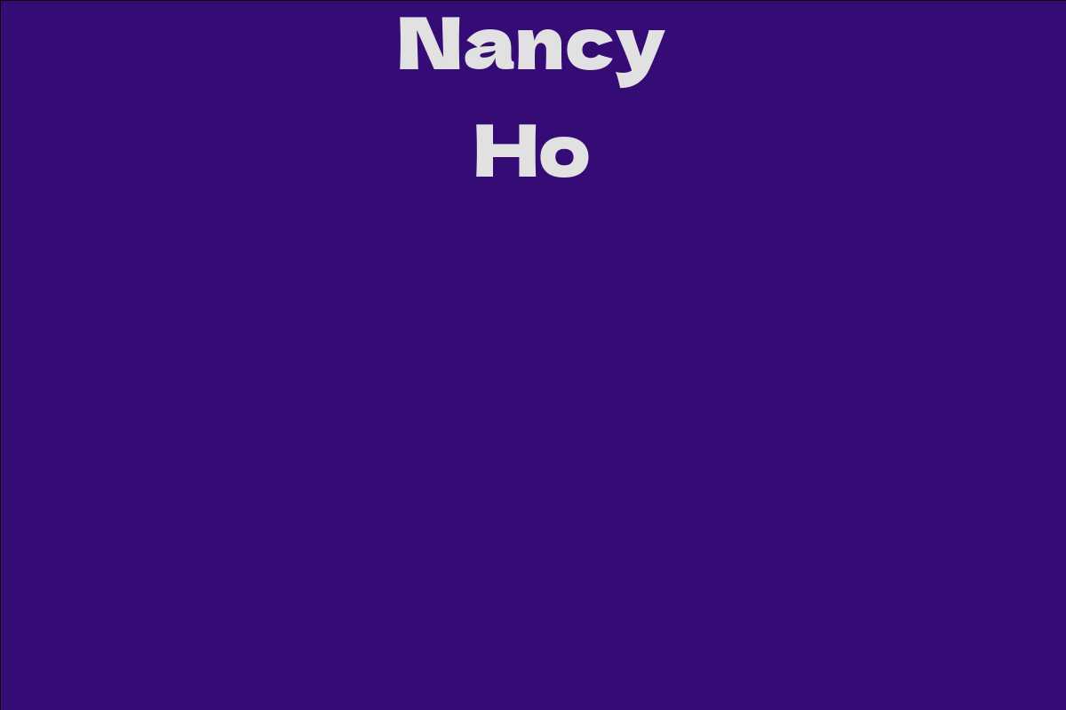 Nancy Ho