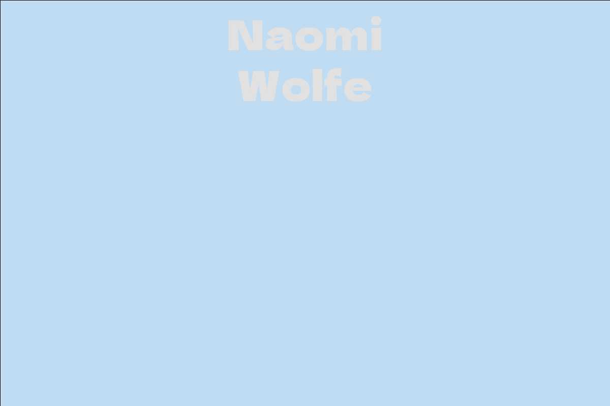 Naomi Wolfe