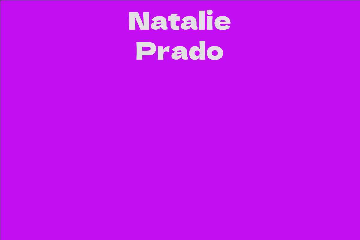Natalie Prado