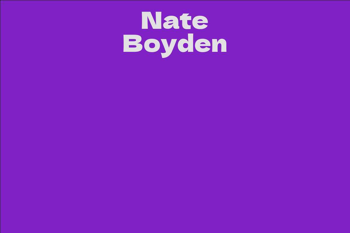 Nate Boyden