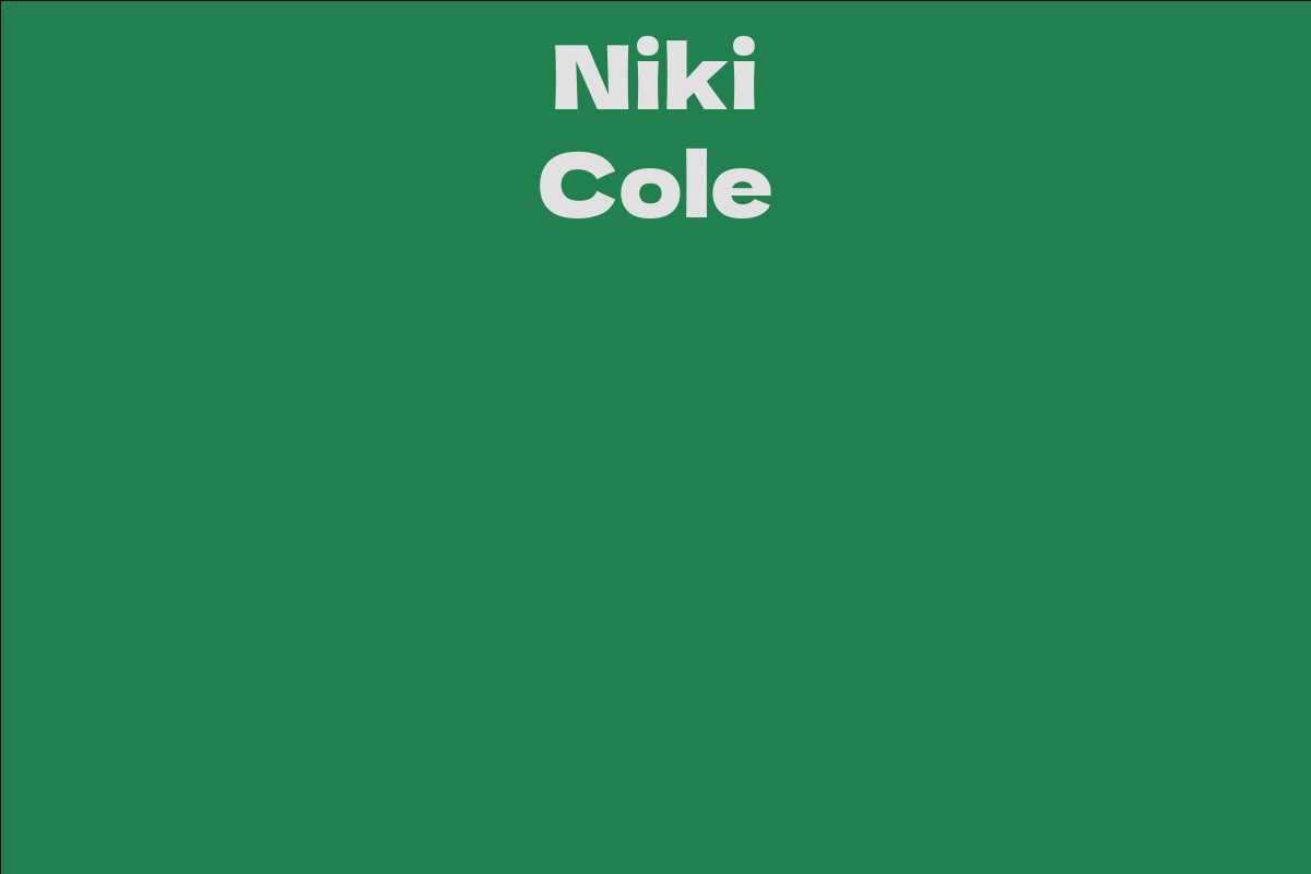 Niki Cole