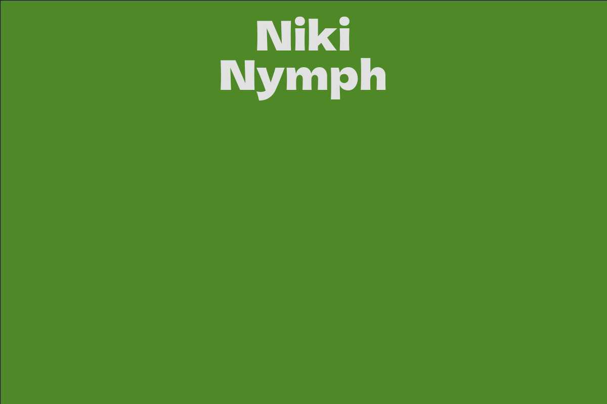 Niki Nymph