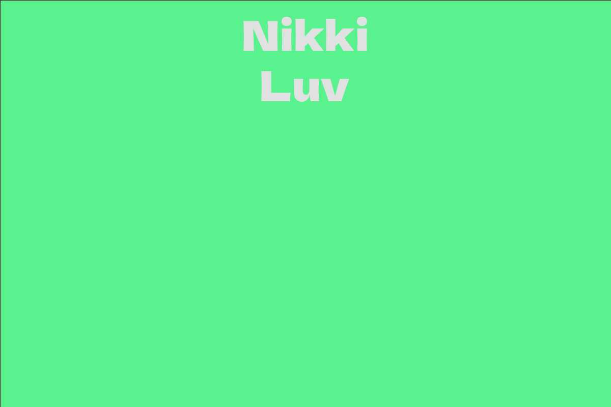 Nikki Luv
