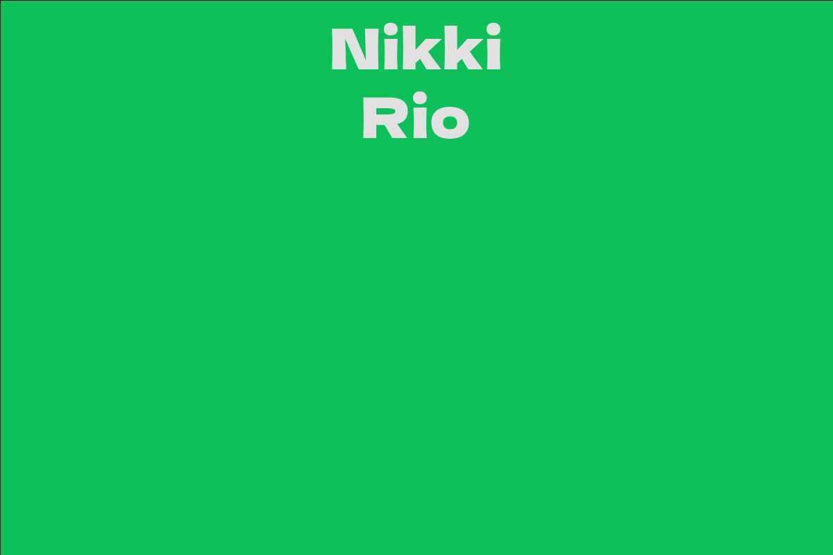 Nikki Rio