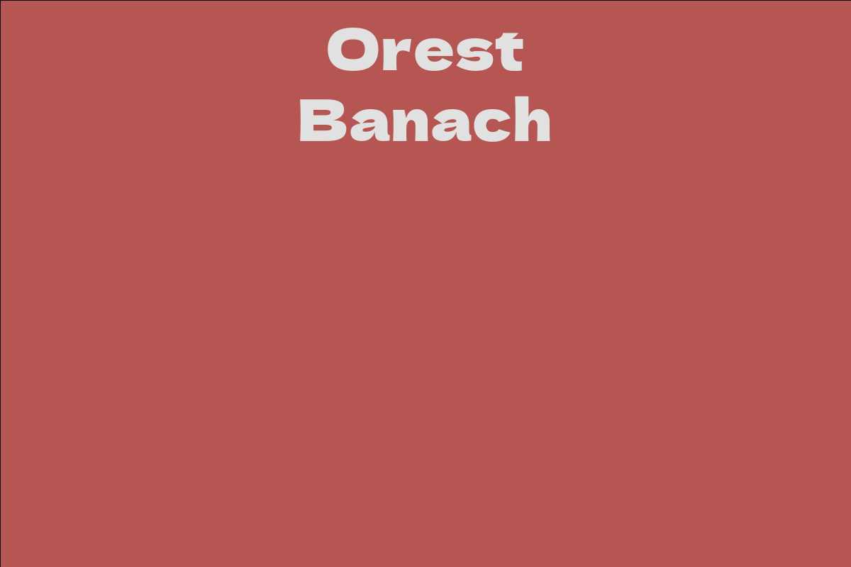 Orest Banach