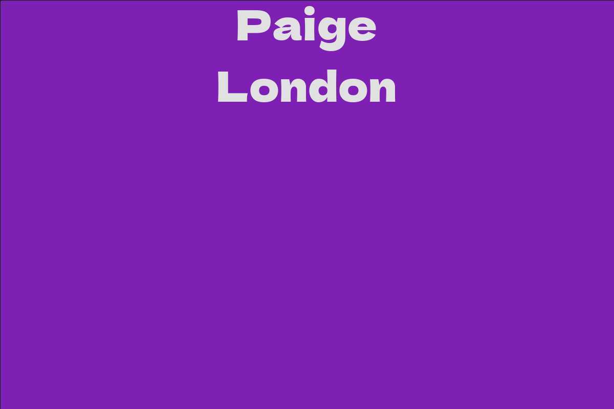 Paige London
