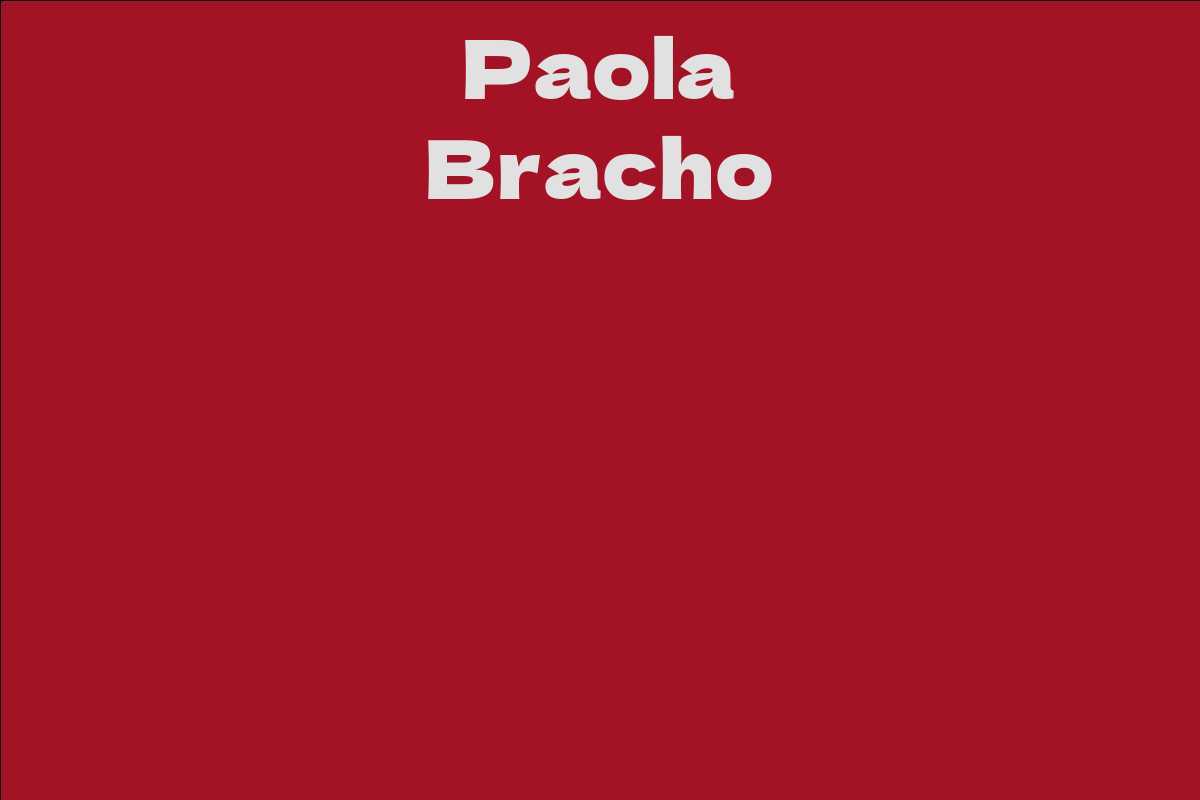 Paola Bracho
