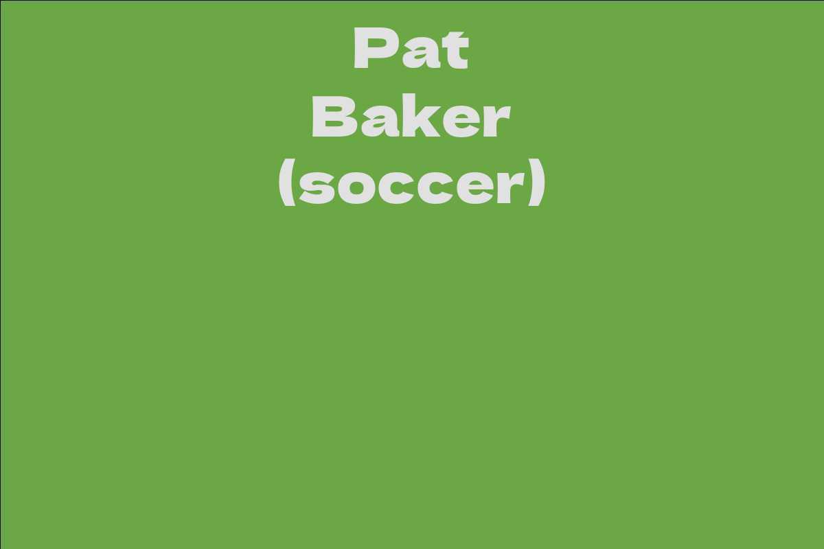 Pat Baker (soccer)