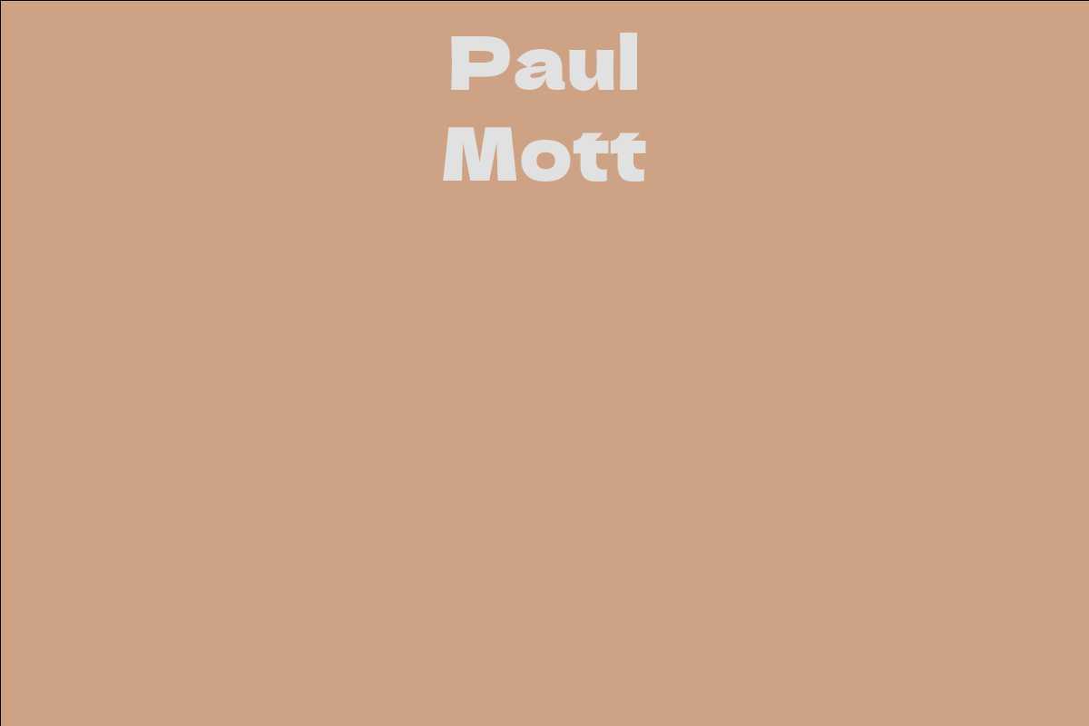 Paul Mott