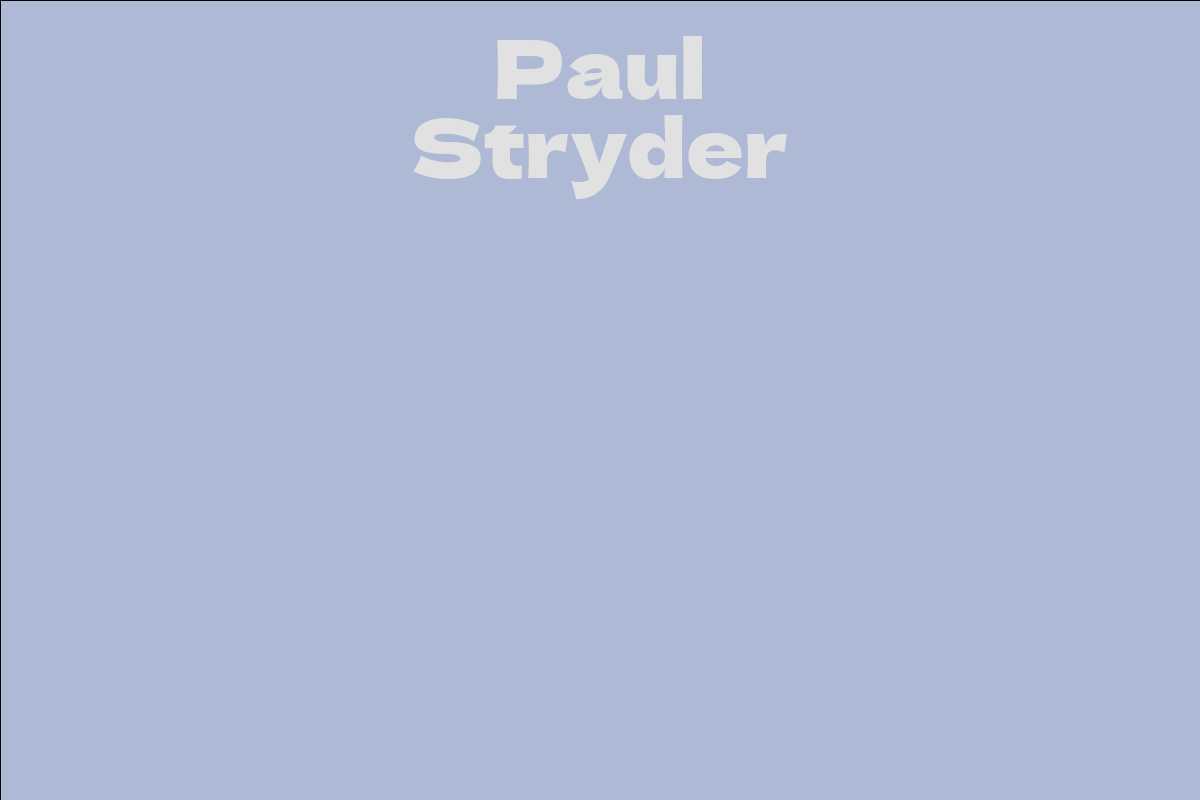 Paul Stryder