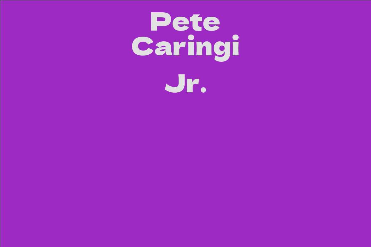 Pete Caringi Jr.