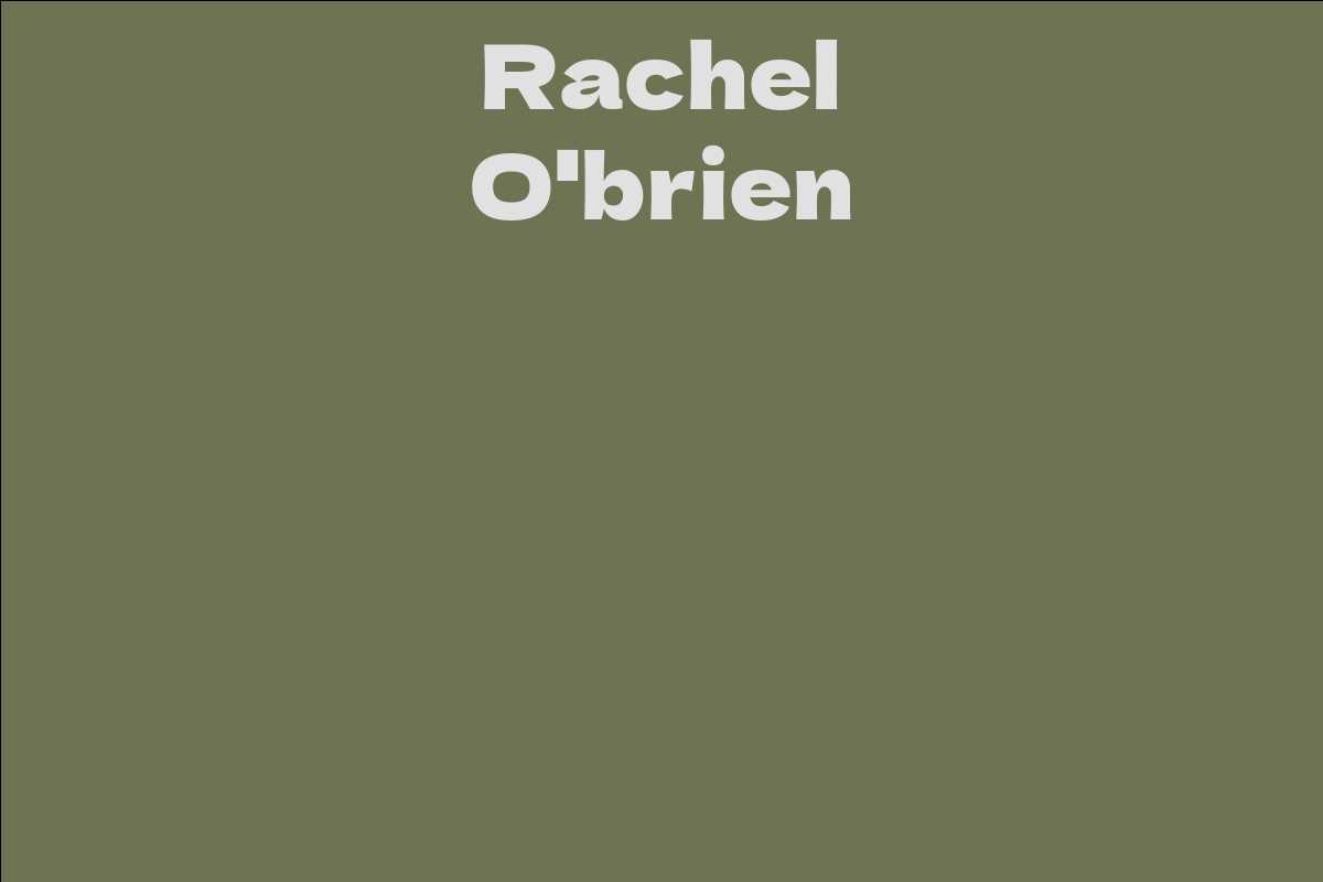 Rachel O'brien