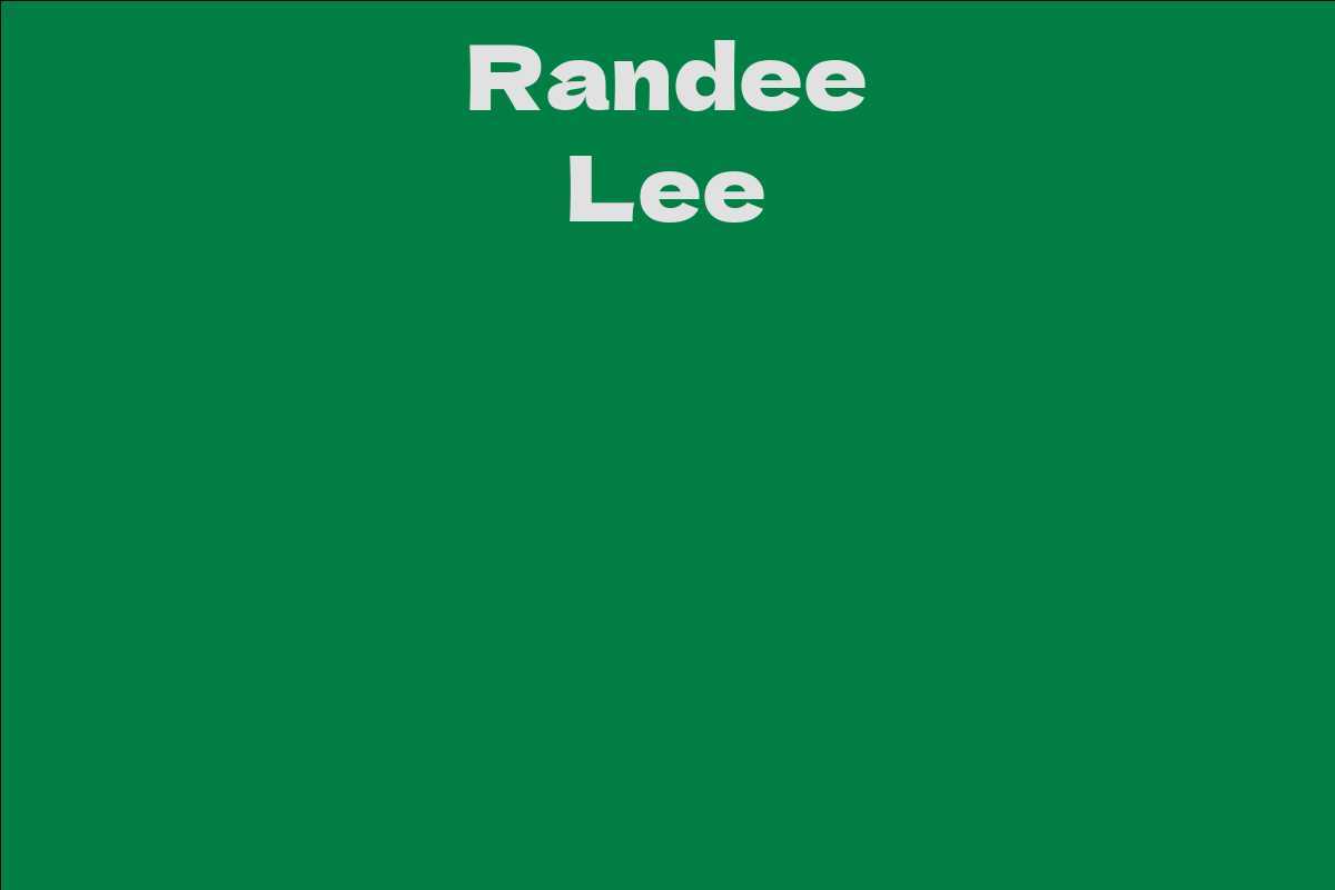 Randee Lee