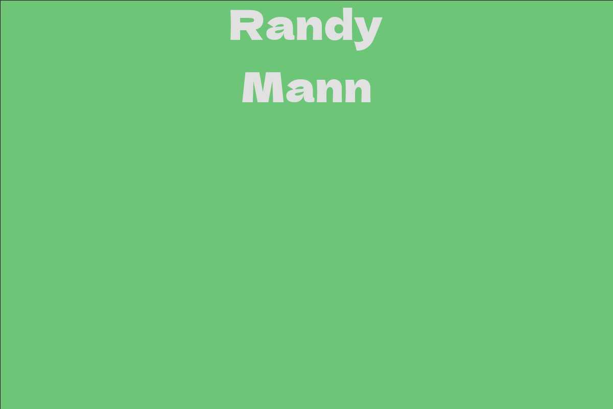 Randy Mann