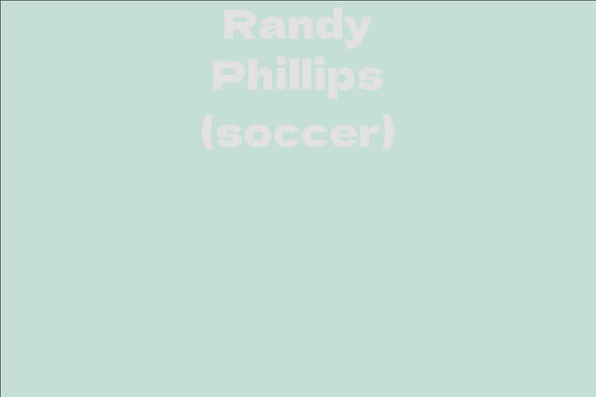 Randy Phillips (soccer)
