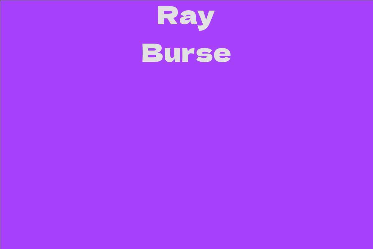 Ray Burse