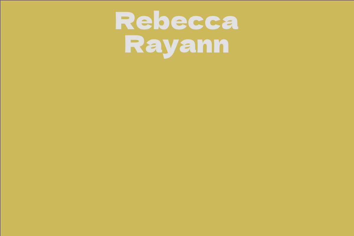 Rebecca Rayann