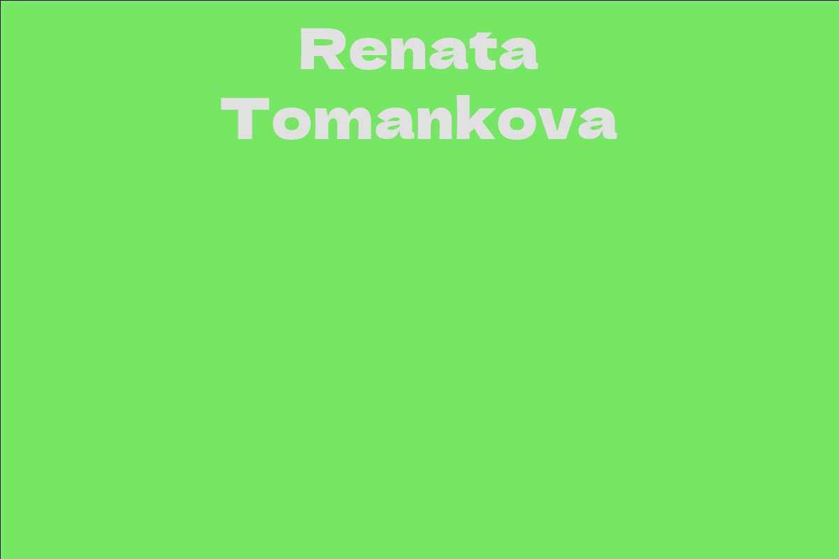 Renata Tomankova