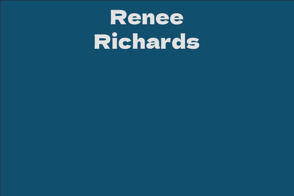 Renee Richards