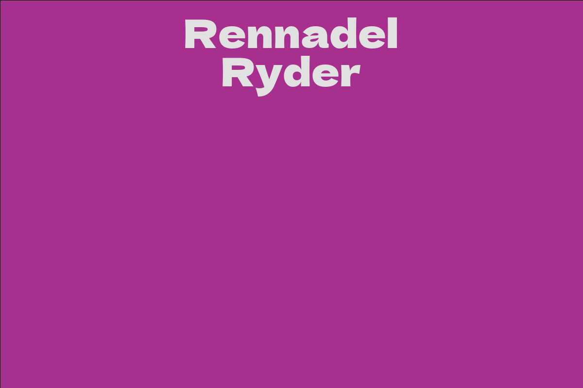 Rennadel Ryder