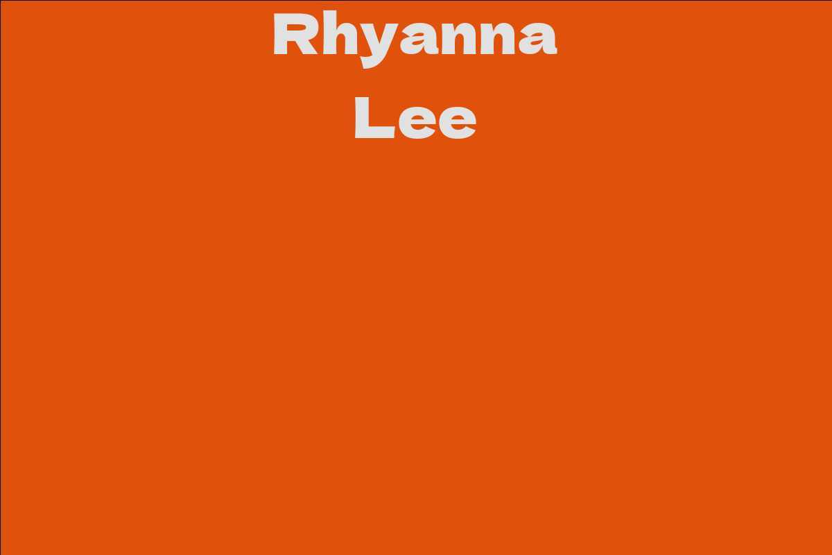 Rhyanna Lee