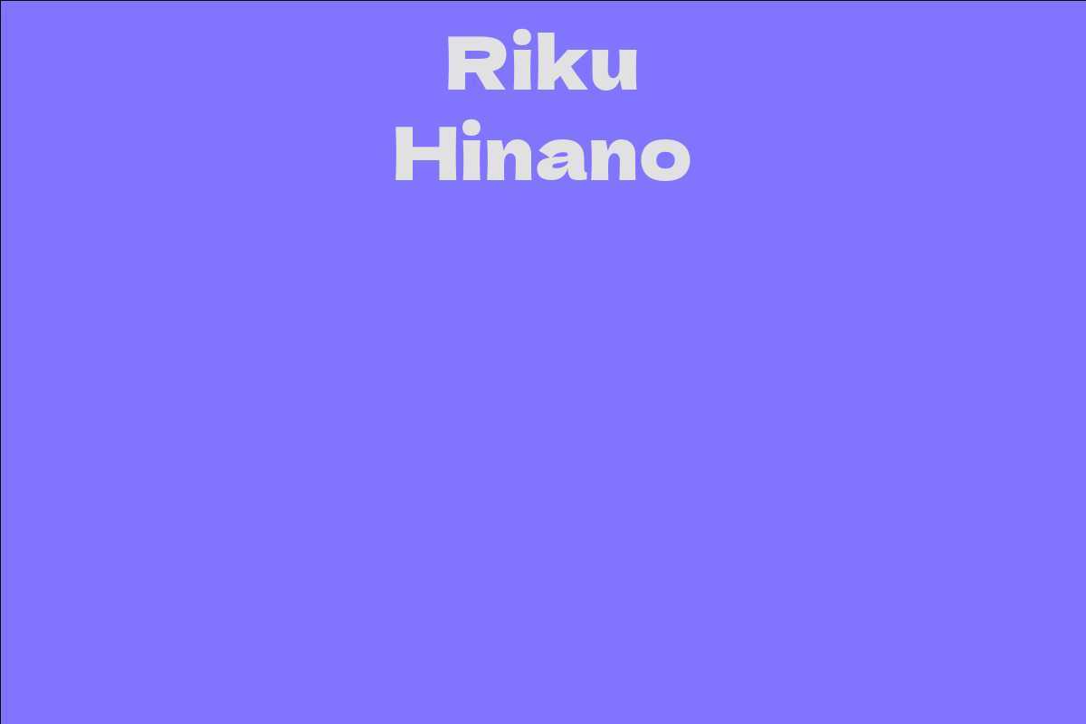 Riku Hinano