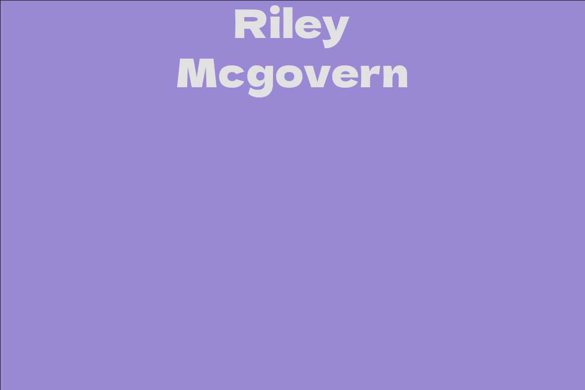 Riley Mcgovern