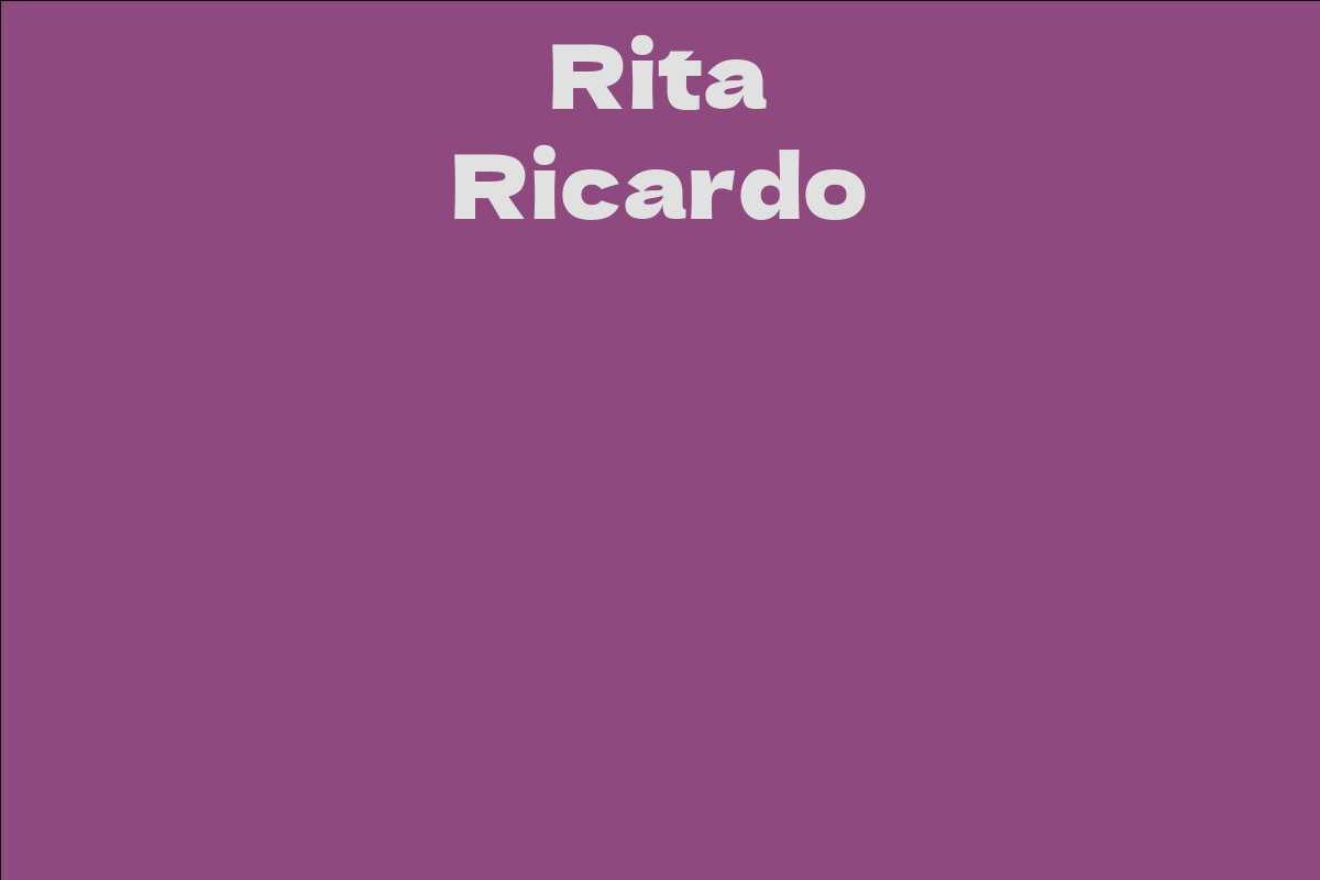 Rita Ricardo