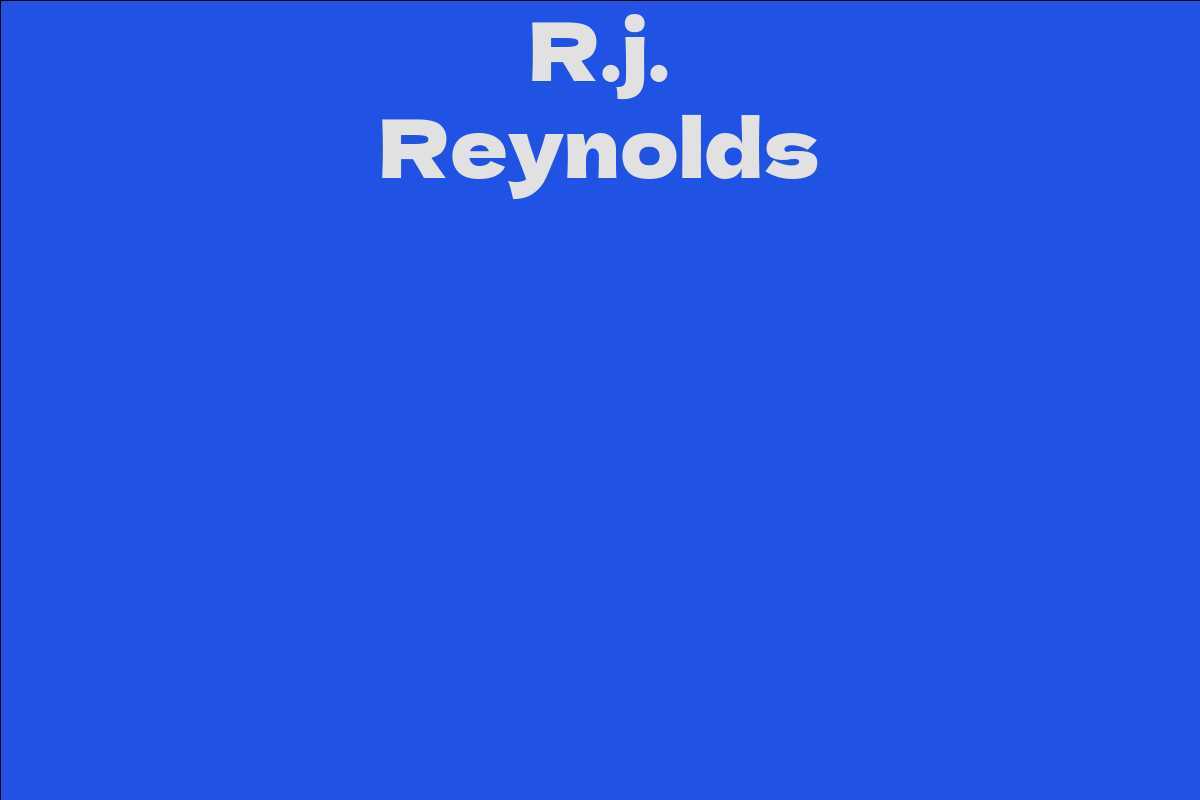 R.j. Reynolds