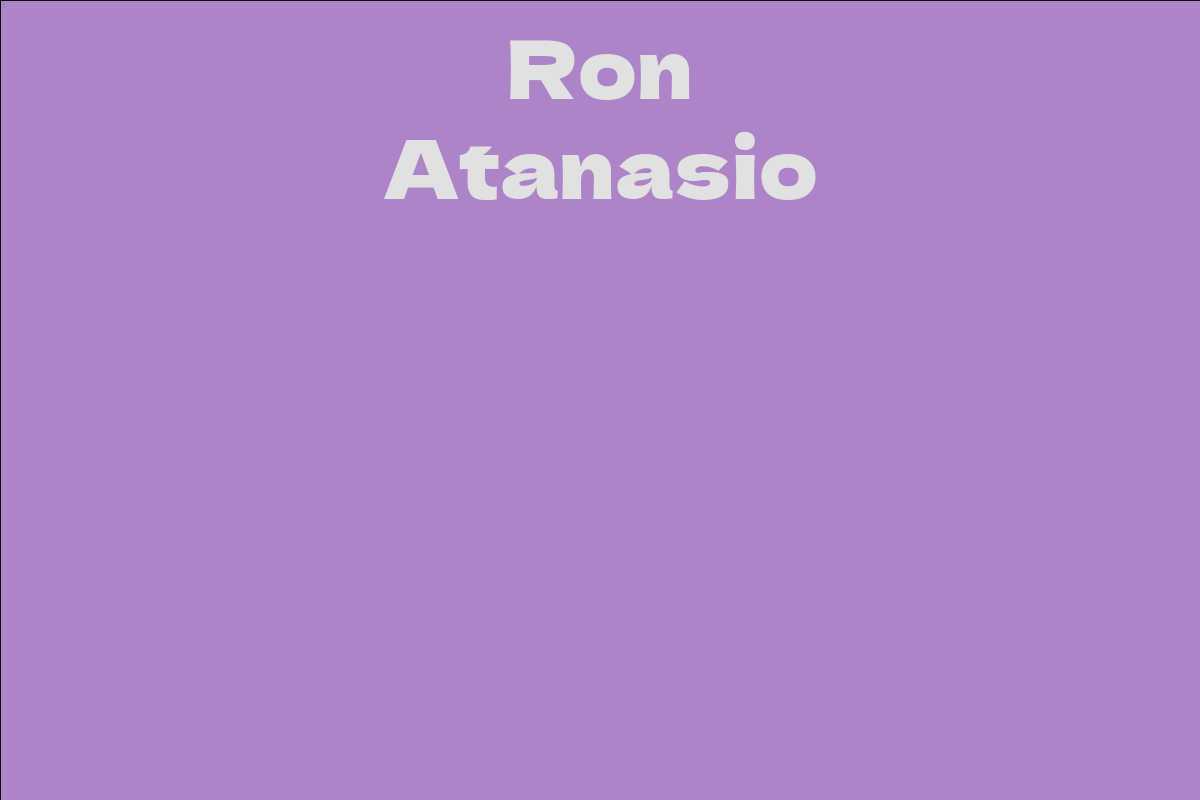 Ron Atanasio