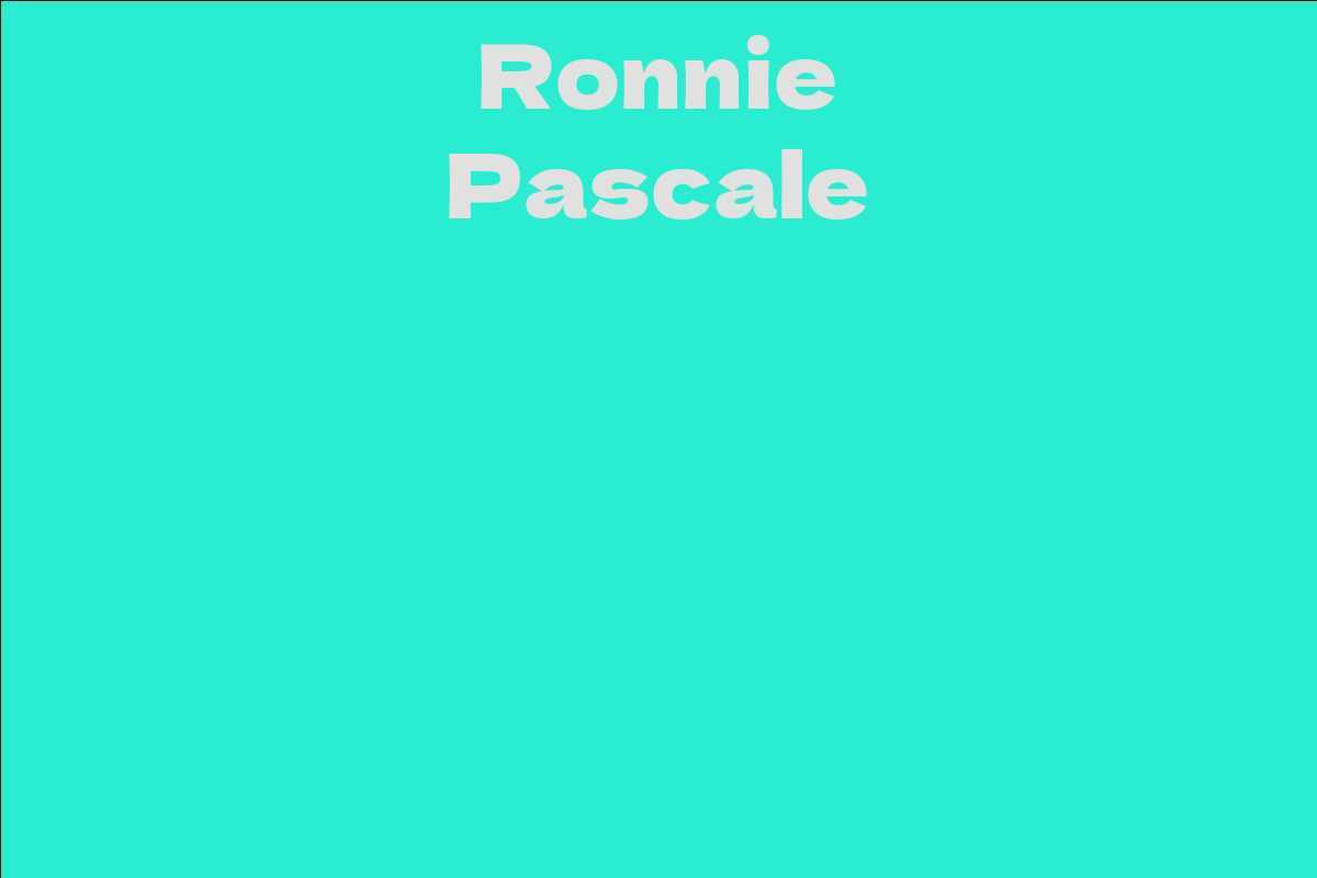 Ronnie Pascale