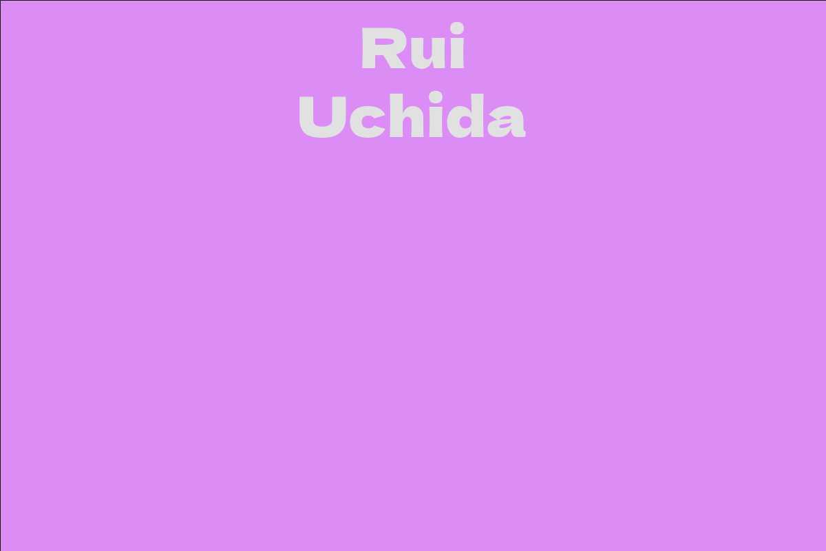 Rui Uchida