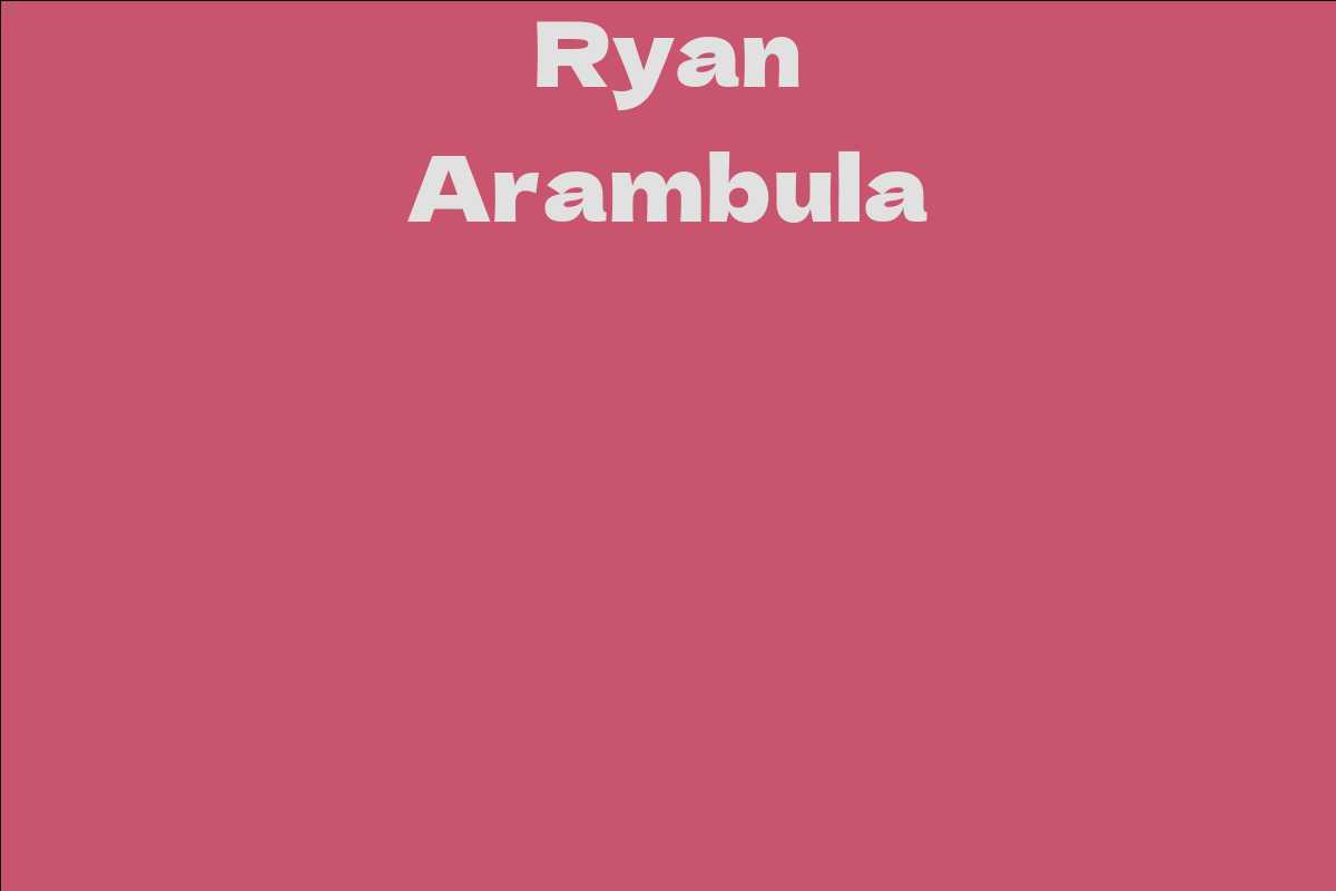Ryan Arambula
