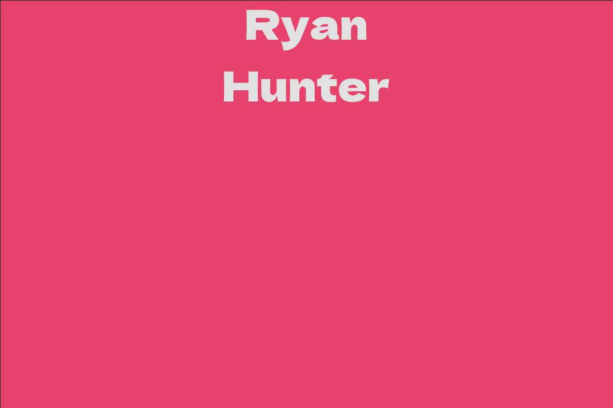 Ryan Hunter