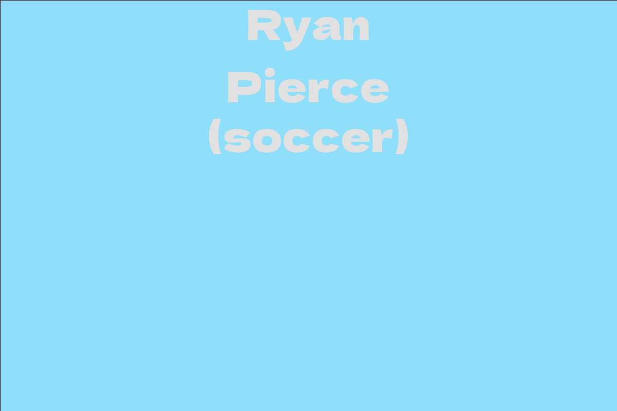 Ryan Pierce (soccer)