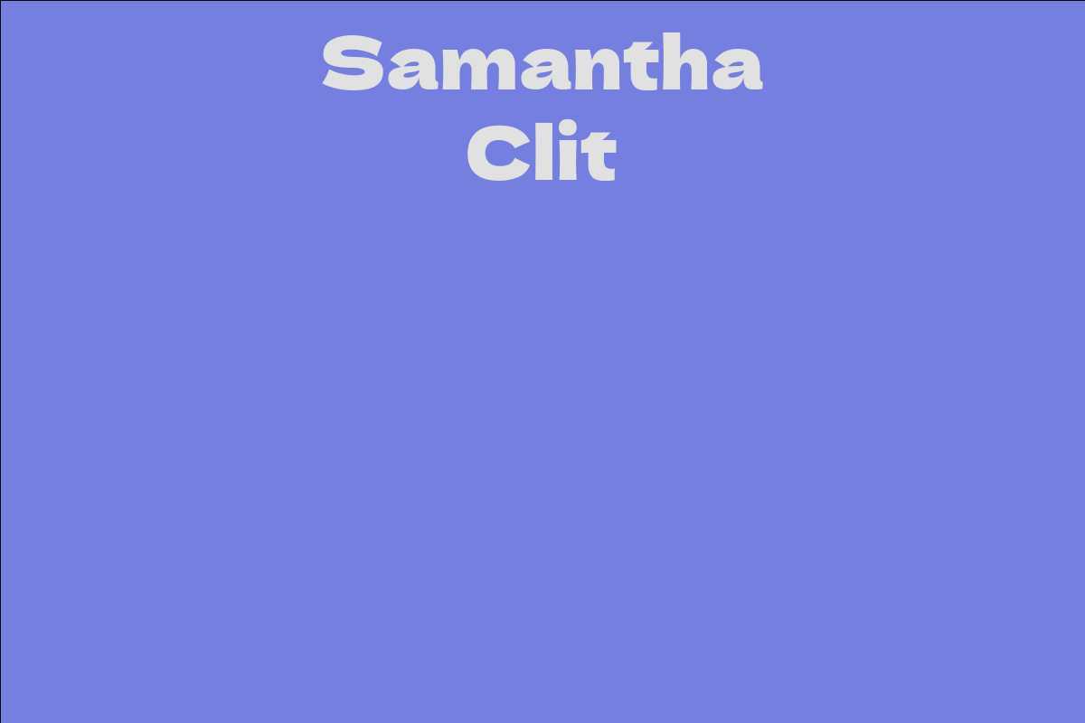 Samantha Clit