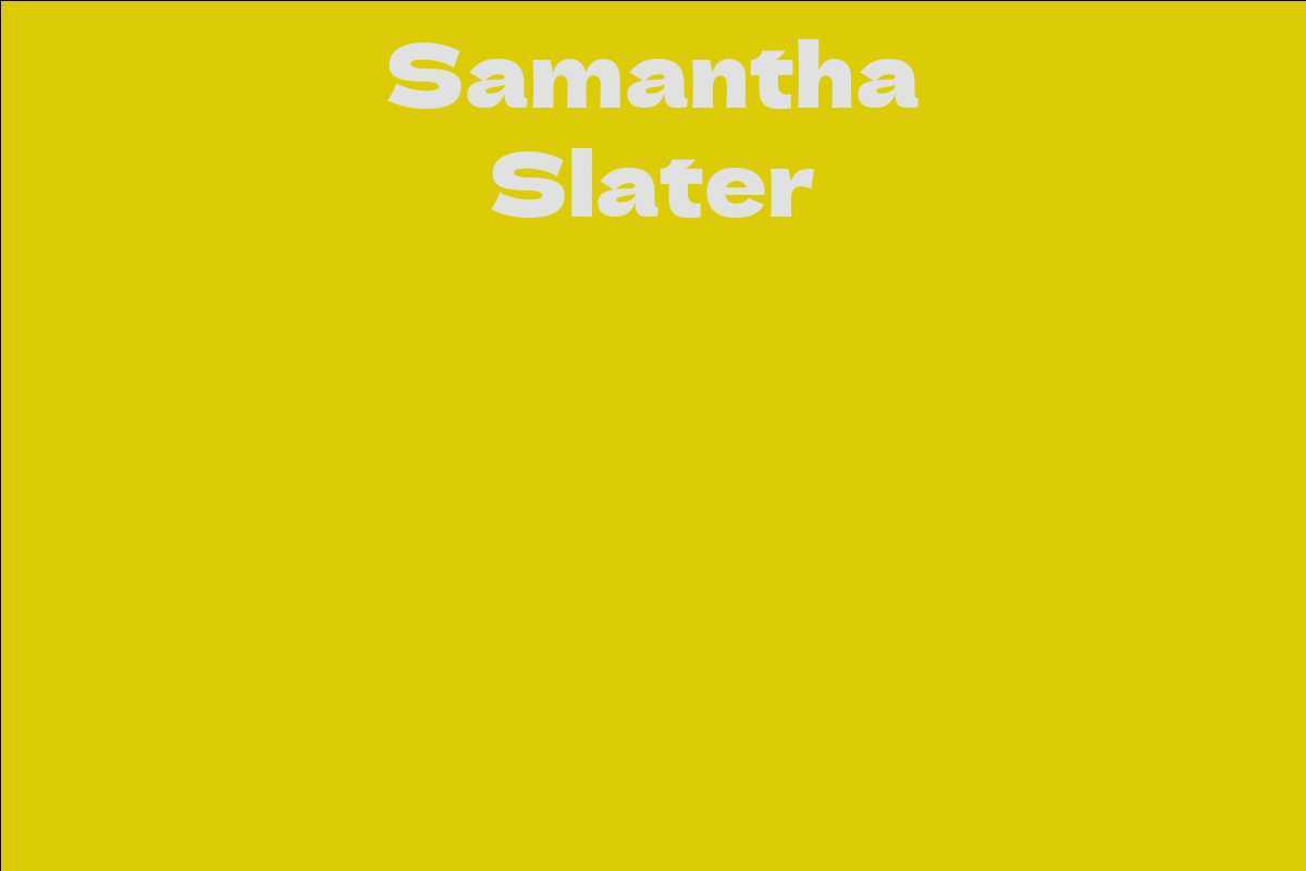 Samantha Slater
