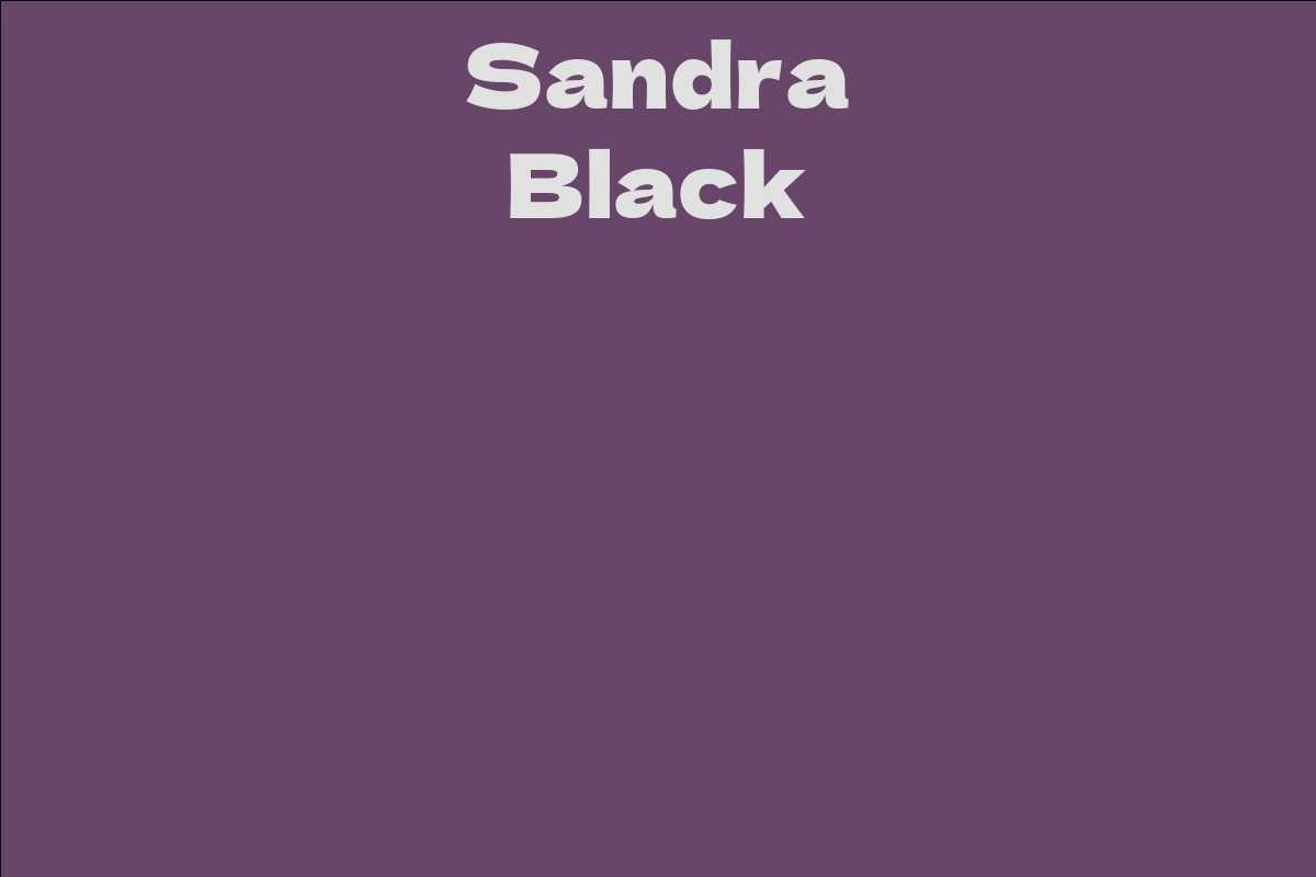 Sandra Black