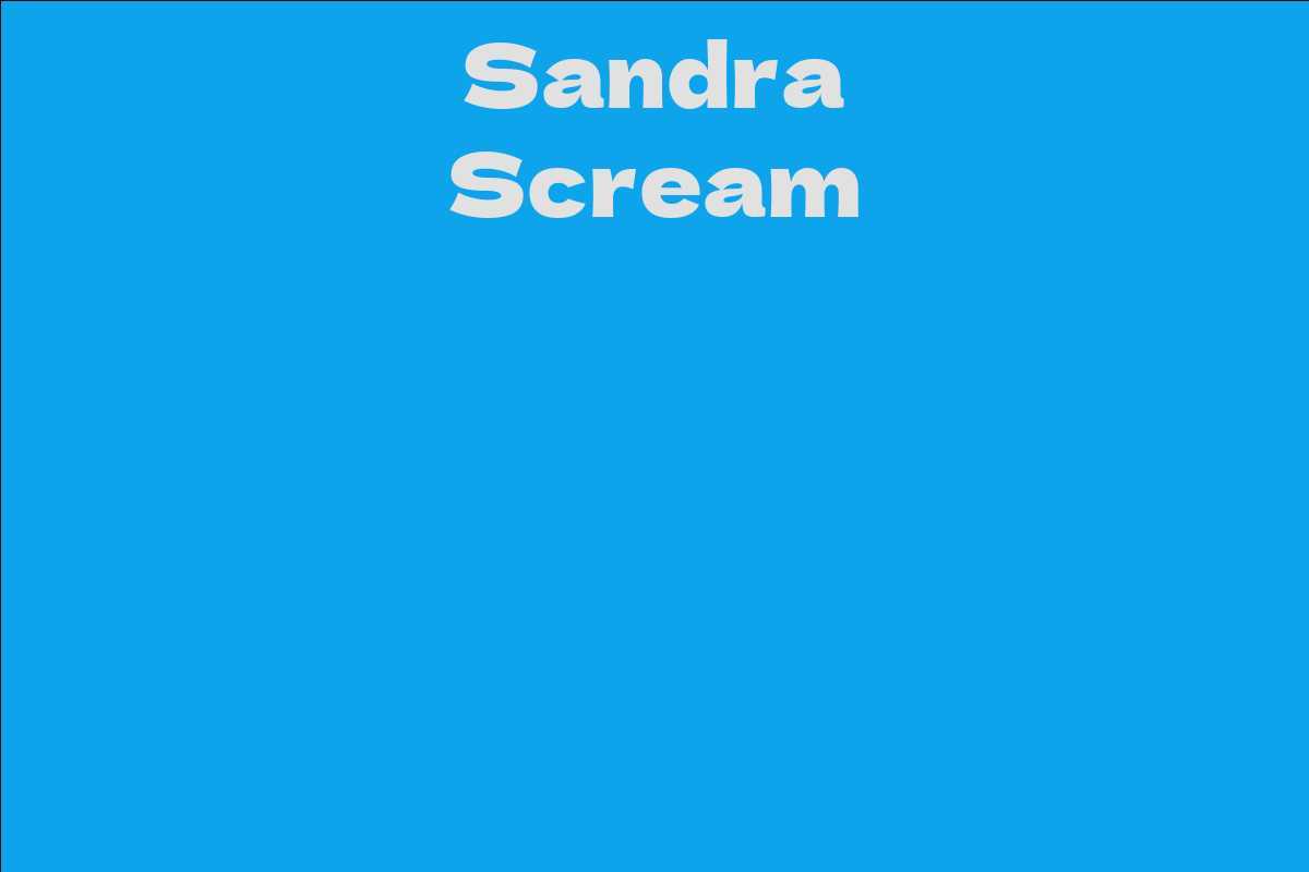 Sandra Scream
