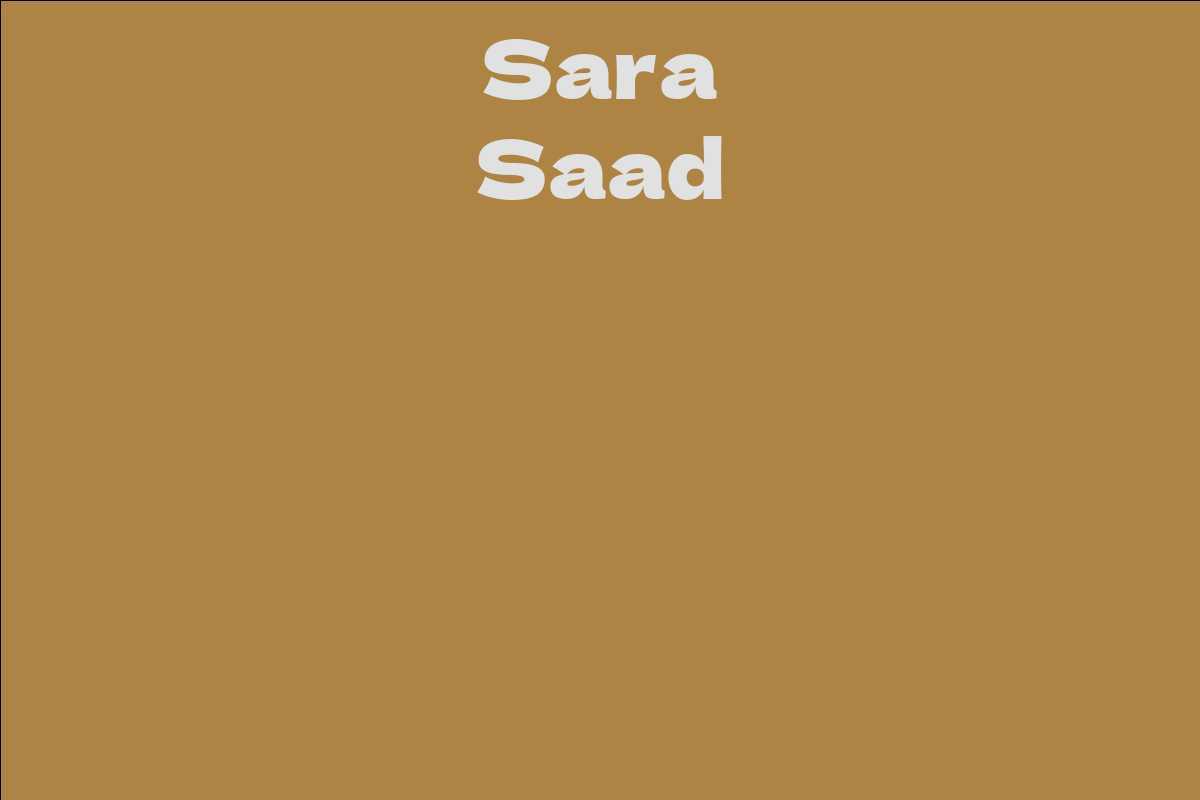 Sara Saad