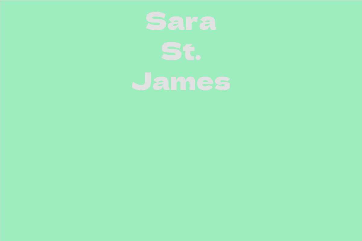 Sara St. James
