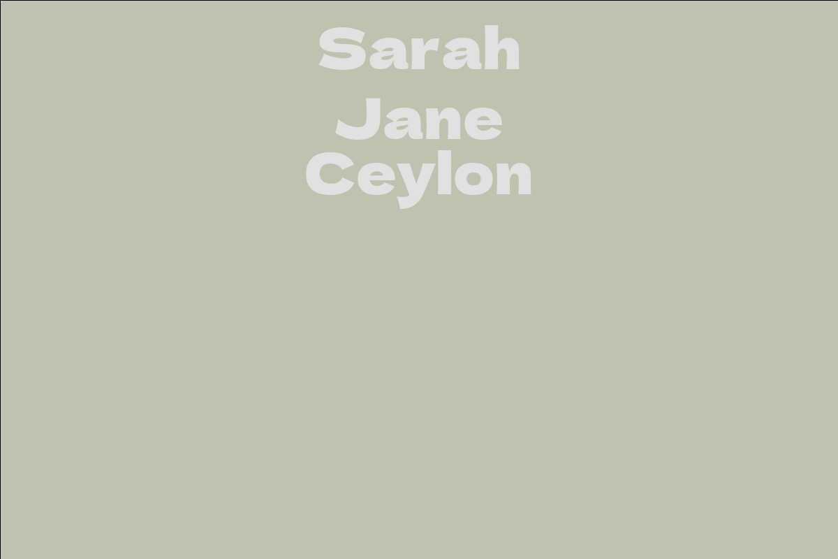 Sarah Jane Ceylon