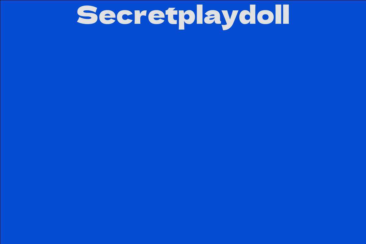 Secretplaydoll