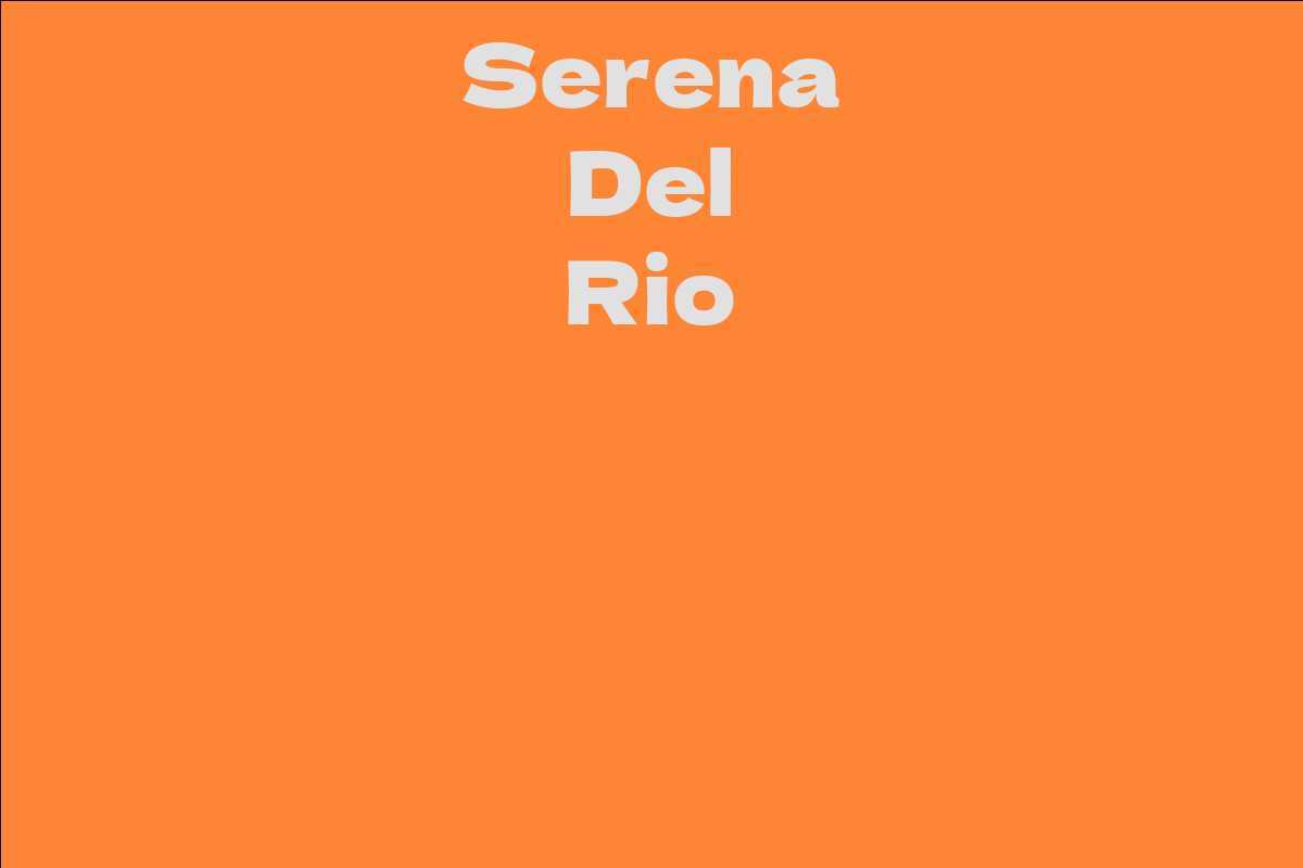 Serena Del Rio