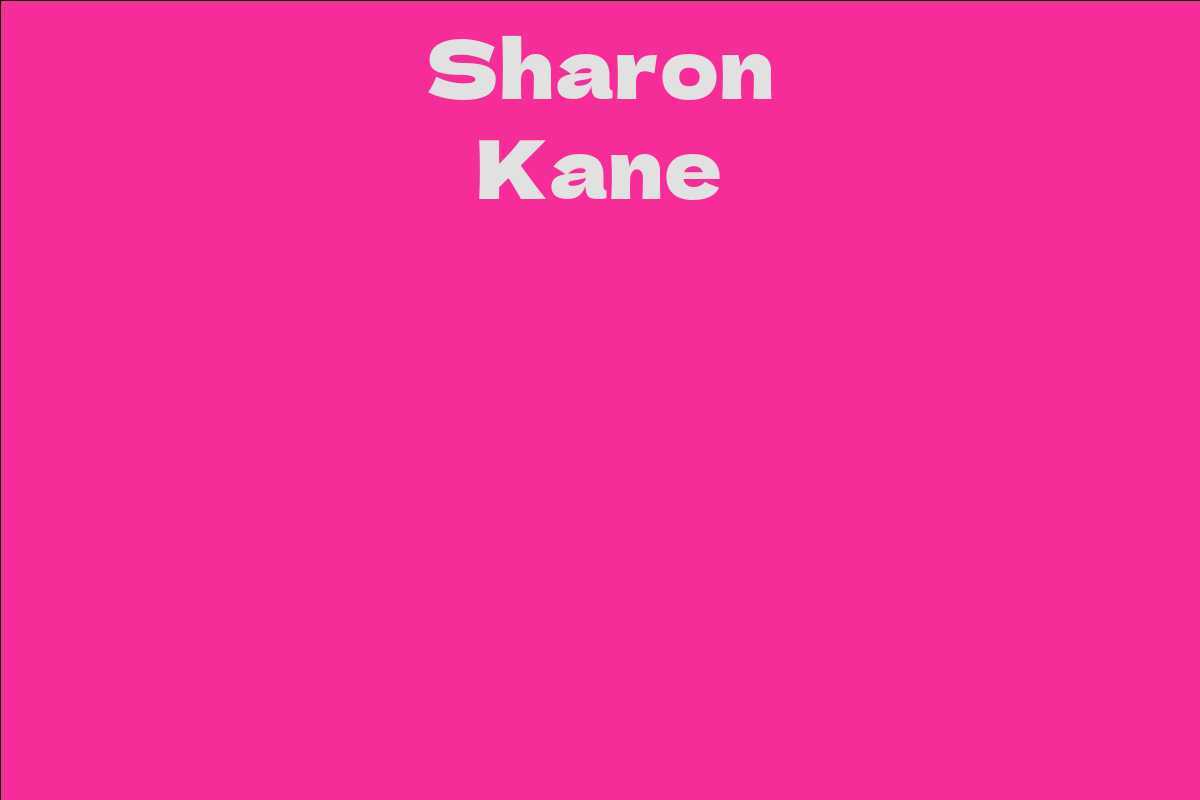 Sharon Kane