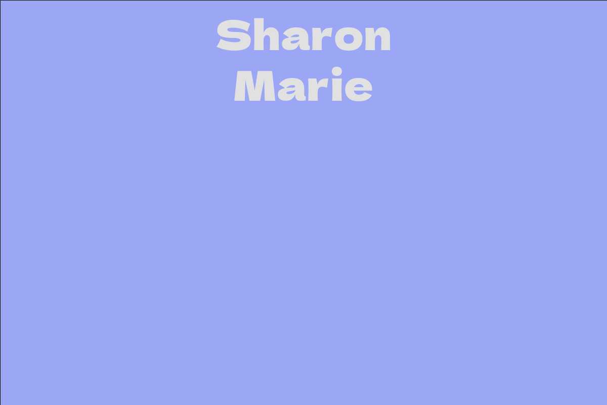 Sharon Marie