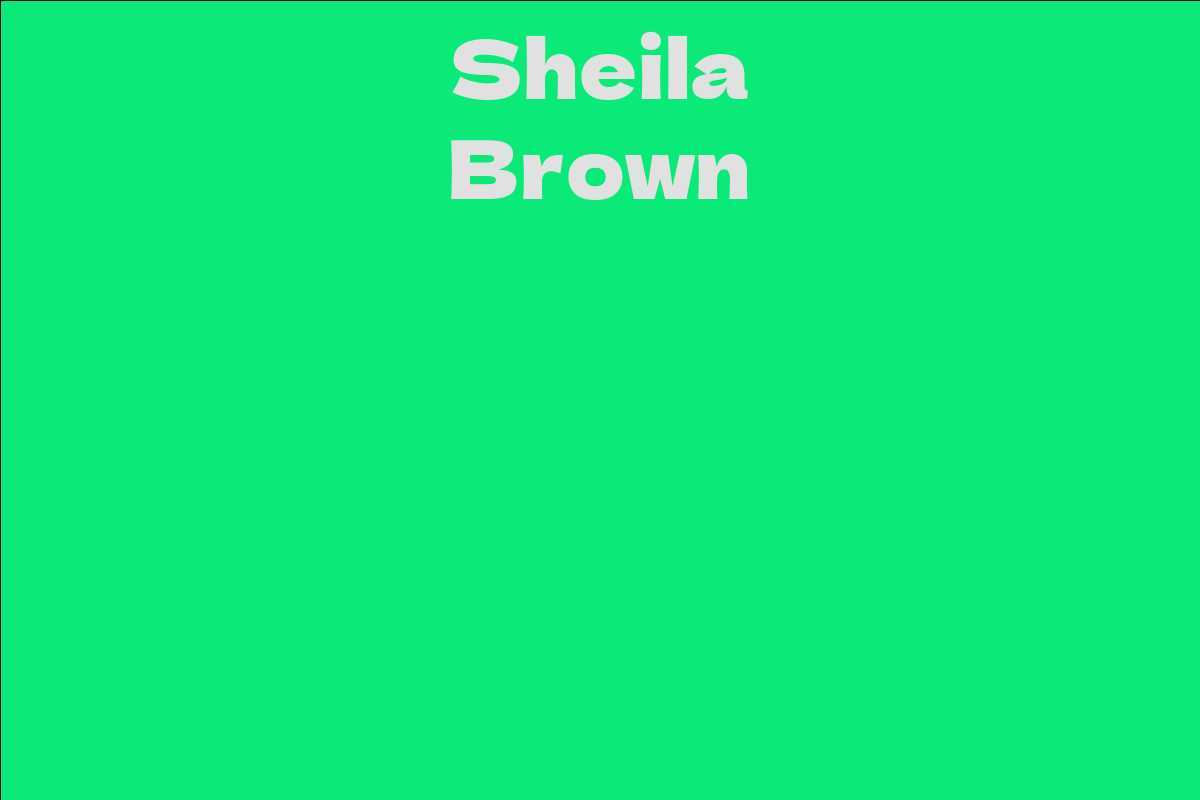 Sheila Brown