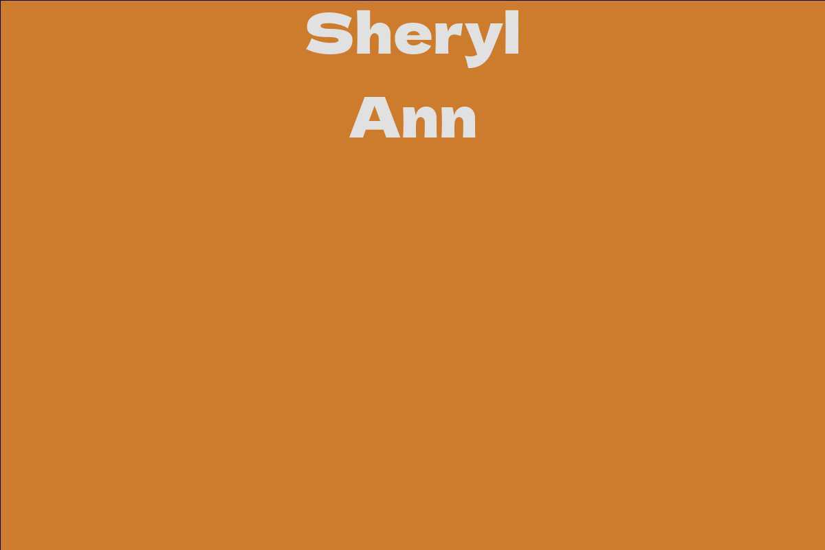 Sheryl Ann